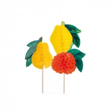 Surtido Adornos Frutas Pequeñas 10 cm alto (Pack 100 Uds)