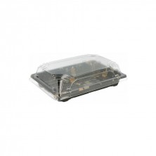 Sushi Box Plástico 16,5 x 11,4 x 4 cm (Pack 50 Uds.)