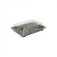 Sushi Box Plástico 18,8 x 13,5 x 4 ,8 cm (Pack 50 Uds.)