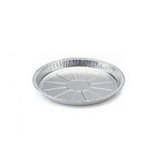 Platos Aluminio Para Pizza 570 ml - 21,4 cm (Caja 100 Uds)