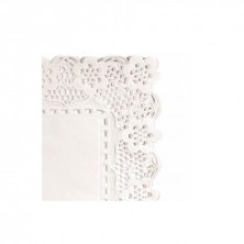 Blondas Rectangulares Caladas Blancas Celulosa 50 x 40 cm (Caja 250 Uds) García de Pou - La Casa de Vesta
