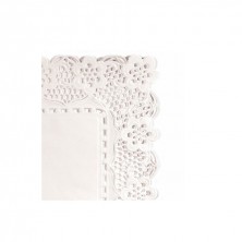 Blondas Rectangulares Caladas Blancas Celulosa 55 x 45 cm (Caja 250 Uds) García de Pou - La Casa de Vesta