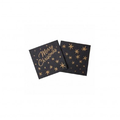 Servilleta Merry Christmas 20 x 20 cm (pack 100 Uds)