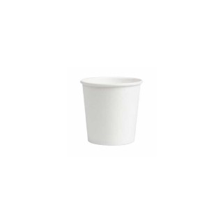 Vasos Carton Para Bebidas Calientes Blancos 120 ml (Pack 50 Uds)
