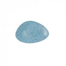 Plato Triangular Oxide Azul 29 cm