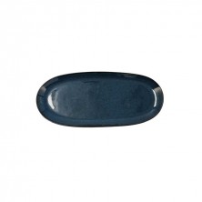 Fuente Oval Ikonic Azul 36 x 16 cm.