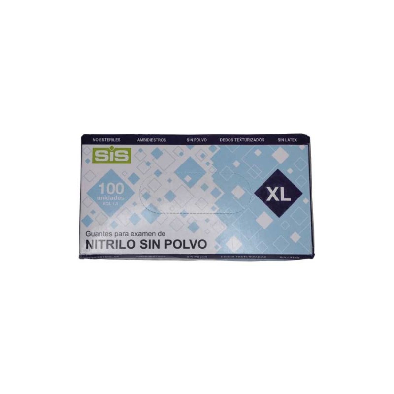 Guante nitrilo XL (Caja 100 Uds.) marca La Casa