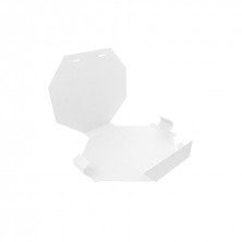 Caja Para Paellas Blanca 40,5 x 40,5 x 5 cm. (Pack 100 Uds.) García de Pou - La Casa de Vesta