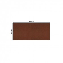 Mantel Plegado Tú Y Yo Chocolate 40 x 100 cm. (Pack 40 Uds.) García de Pou - La Casa de Vesta