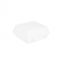 Conchas Hamburguesas Cartón Blanco L14,2 x 13,7 x 6,1 cm. (Pack 50 Uds.) García de Pou - La Casa de Vesta