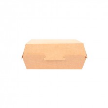 Conchas Lunch Box Natural 22,5 x 17 x 8,5 cm. (Pack 50 Uds.) García de Pou - La Casa de Vesta