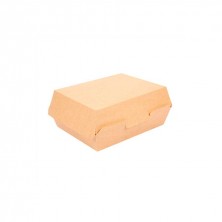 Conchas Lunch Box Natural 22,5 x 17 x 8,5 cm. (Pack 50 Uds.) García de Pou - La Casa de Vesta