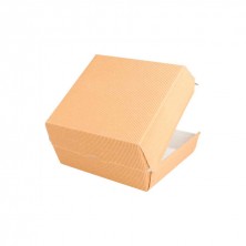 Conchas Hamburguesas Gigante Kraft 17,5 x 18 x 7,5 cm. (Pack 50 Uds.) García de Pou - La Casa de Vesta