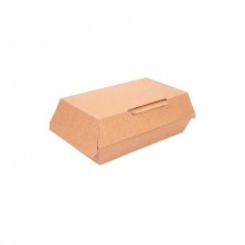 Cajas Lunch Box Kraft 19,5 x 11,5 x 6,5 cm. (Pack 50 Uds.) García de Pou - La Casa de Vesta