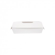 Cajas Lunch Box Blanca 22 x 13 x 7,5 cm. (Pack 50 Uds.) García de Pou - La Casa de Vesta