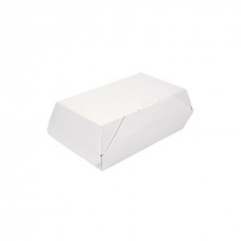 Cajas Lunch Box Blanco PaperLock 19,5 x 12 x 7 cm. (Pack 50 Uds.) García de Pou - La Casa de Vesta