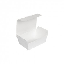 Cajas Lunch Box Con Tapa Blanca 20,5 x 14,6 x 5 cm. (Pack 60 Uds.) García de Pou - La Casa de Vesta