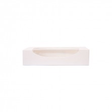 Envase Para Sushi Con Ventana Blanca 19,7 x 9 x 4,5 cm. (Pack 50 Uds.) García de Pou - La Casa de Vesta