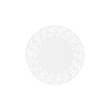 Rodales Calados Blancos Celulosa 45 cm diámetro (Caja 250 Uds) García de Pou - La Casa de Vesta