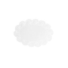 Blondas Ovales Caladas Blancas Celulosa 27 x 18 cm (Caja 250 Uds) García de Pou - La Casa de Vesta