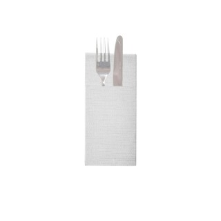 Servilleta Canguro Plus Like Linen Gris 40 x 45 cm (Caja 750 Uds)