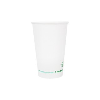 Vaso Para Bebidas Frías y Calientes Blanco 660 ml. (Pack 50 Uds.)