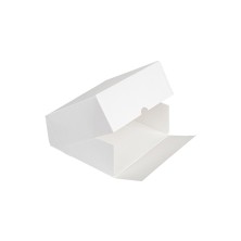 Cajas Pastelería Cuadradas Con Ventana Kraft 24 x 24 x 12 cm (Pack 50 Uds.) García de Pou - La Casa de Vesta