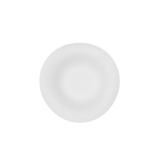 Plato Pasta Blanco Fosil 22 x 21 x 7 cm (Pack 6 Uds.)