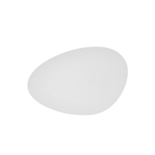 Bandeja Oval Blanca Fosil 39 x 26 cm. (Pack 6 Uds.)