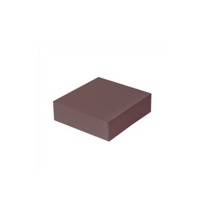Cajas Pastelería Sin Ventana Chocolate 23 x 23 x 7,5 cm. (Pack 50 Uds.)