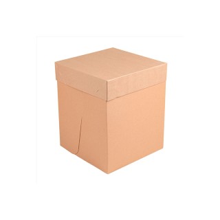 Cajas Pastelería Sin Ventana Kraft 25,4 x 25,4 x 30,5 cm. (Pack 10 Uds.)