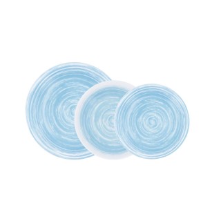 Vajilla Eolia Azul 18 Piezas