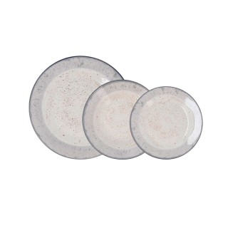 Vajilla Faro Gris 18 Piezas