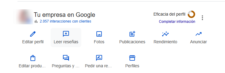 Enlace de reseñas google maps